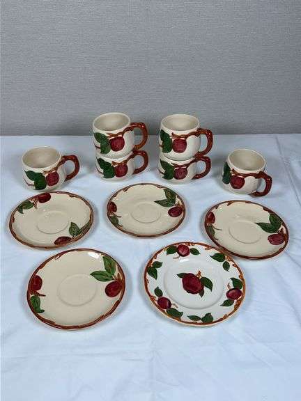 FRANCISCAN PLATES AND MUGS
