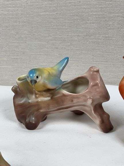 CZECH ART POTTERY BIRDS