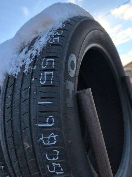 (2) tires in good condition - 235/55/19