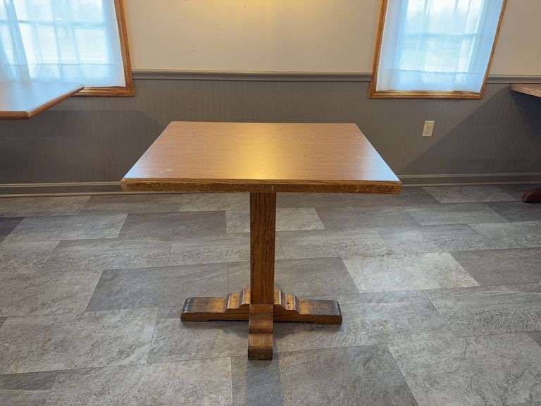 2’ Wood Dining Table