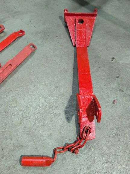 Miscellaneous red metal parts