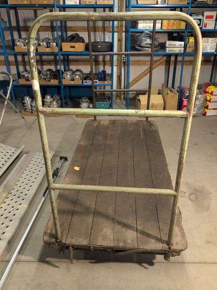 Large storage cart - 87" x 40" x 66" tall