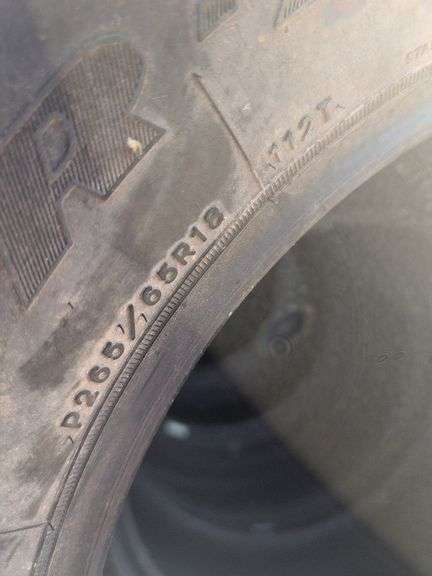 (5) miscellaneous tires in good condition - see photos