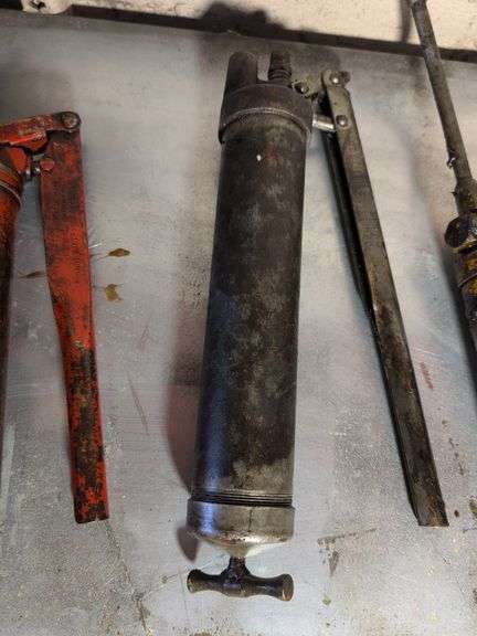 (3) grease guns - as is