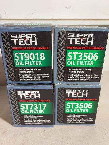(10) Oil filters -Fram and Super tech