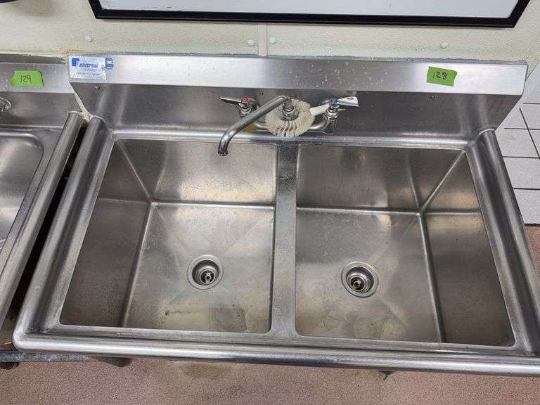 Steel Double Sink