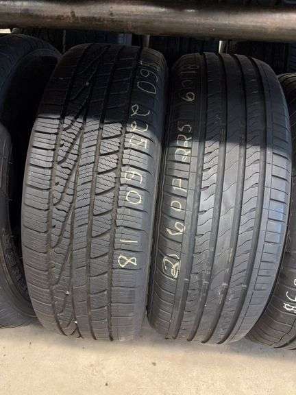 (2) tires like new - 225/60/18