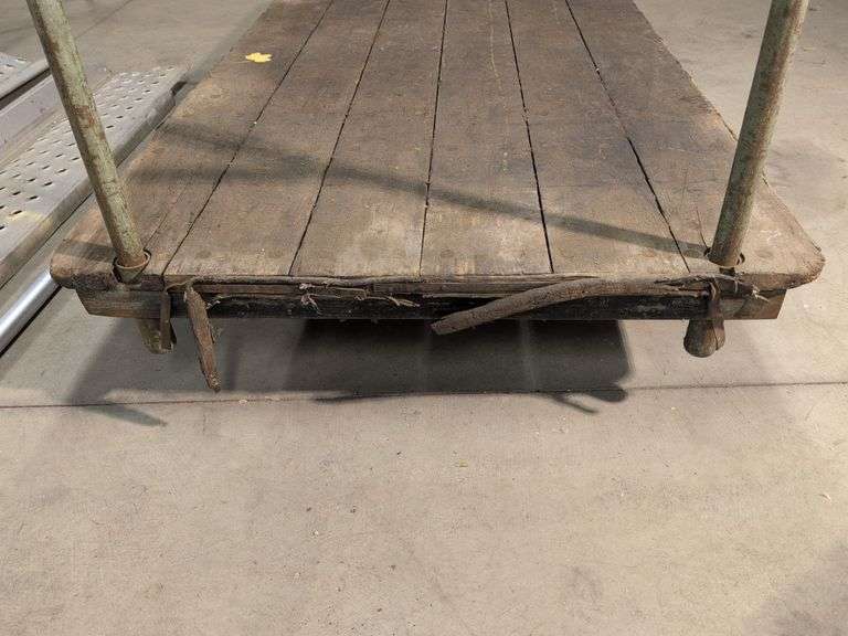 Large storage cart - 87" x 40" x 66" tall