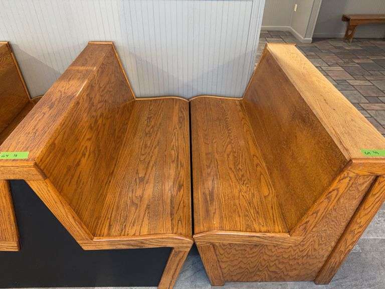 Wooden Dining Booths
