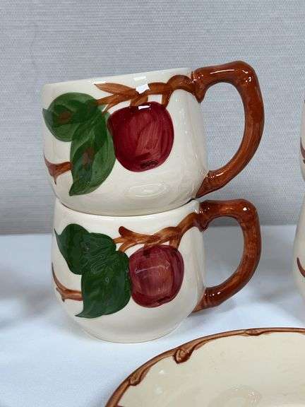 FRANCISCAN PLATES AND MUGS