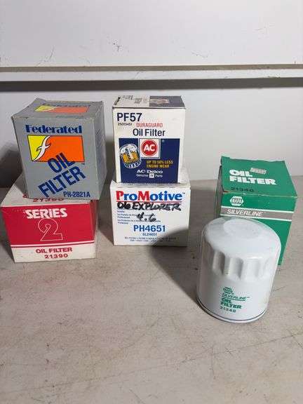 (13) oil filters -Powerflo, Promotive and more