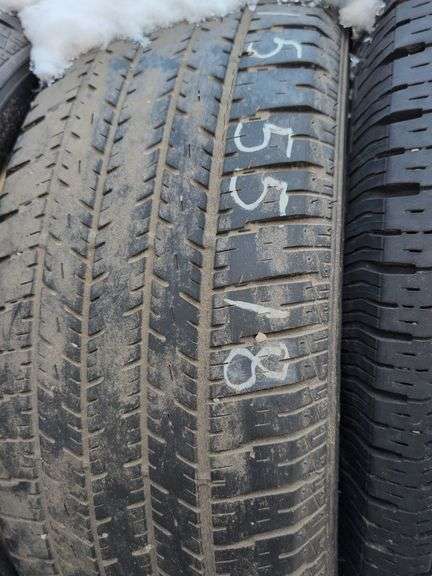 (2) tires good condition - 215/55/18