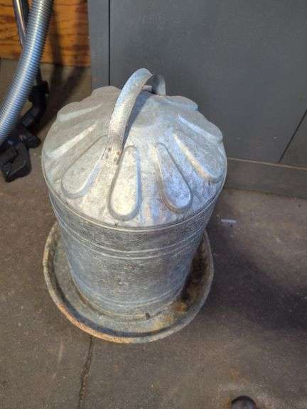 (2) jack stands and poultry waterer