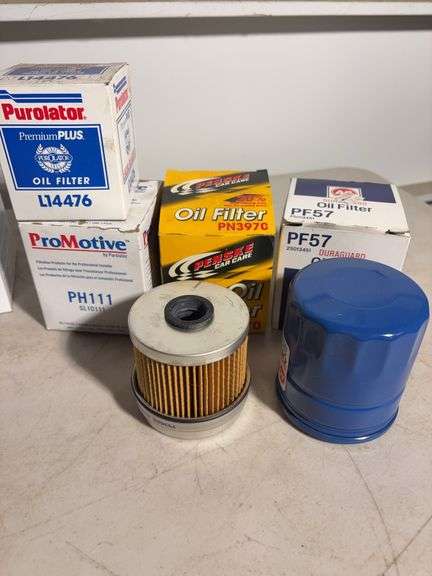 (13) oil filters -Powerflo, Promotive and more