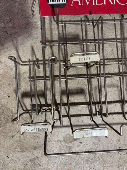 NAPA exhaust part organizer