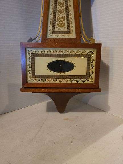 SETH THOMAS BANJO WINDUP CLOCK CASE
