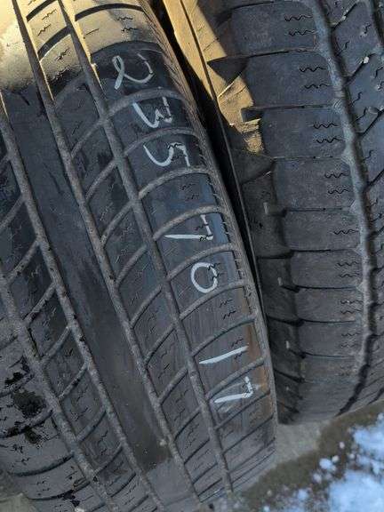 (5) miscellaneous tires in good condition - see photos