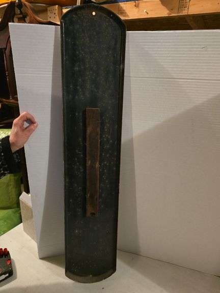 38.5" MAIL POUCH PORCELAIN THERMOMETER NO MERCURY OTHERWISE NICE