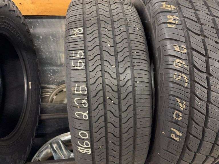 (3) miscellaneous tires like new - see photos