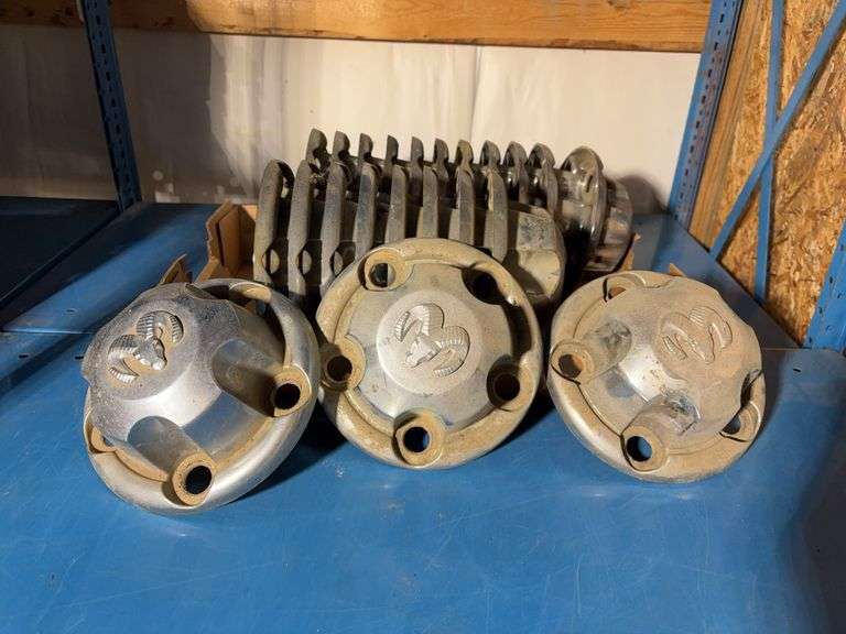 (22) Ram hub caps covers