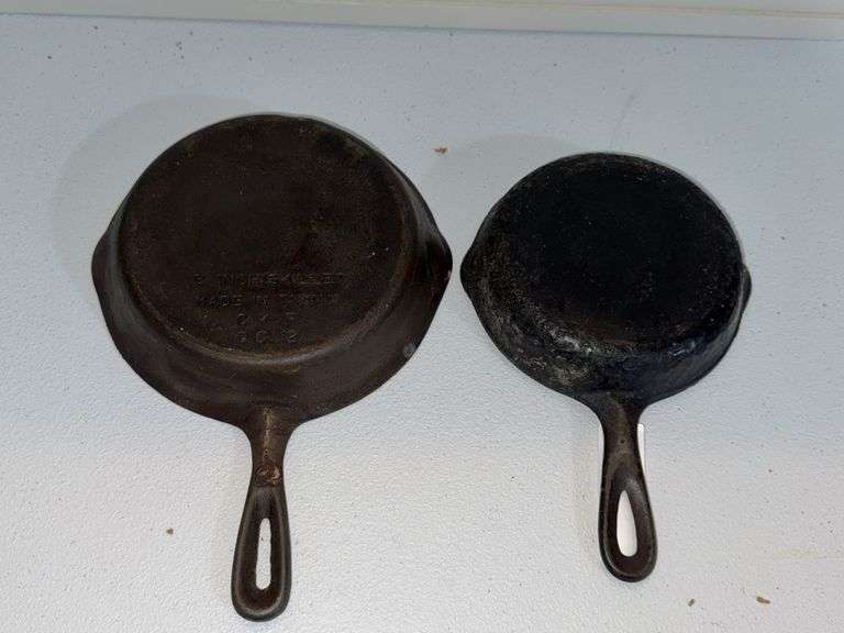 6" AND 8" CAST IRON SKILLETS