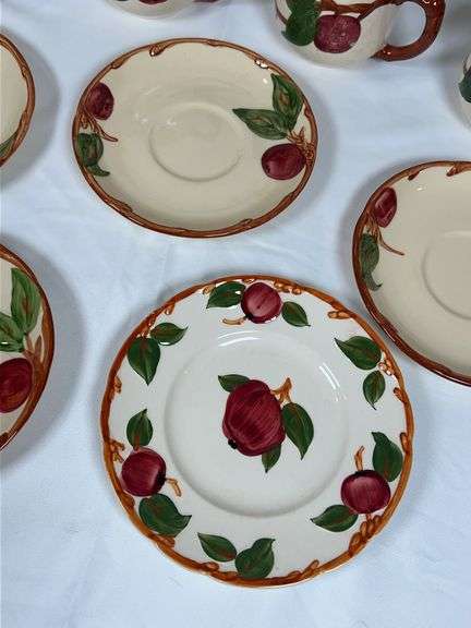 FRANCISCAN PLATES AND MUGS