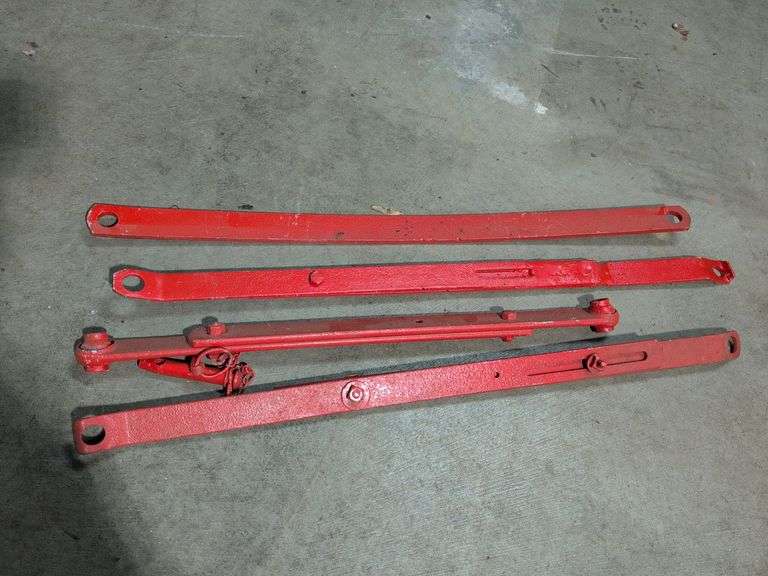Miscellaneous red metal parts