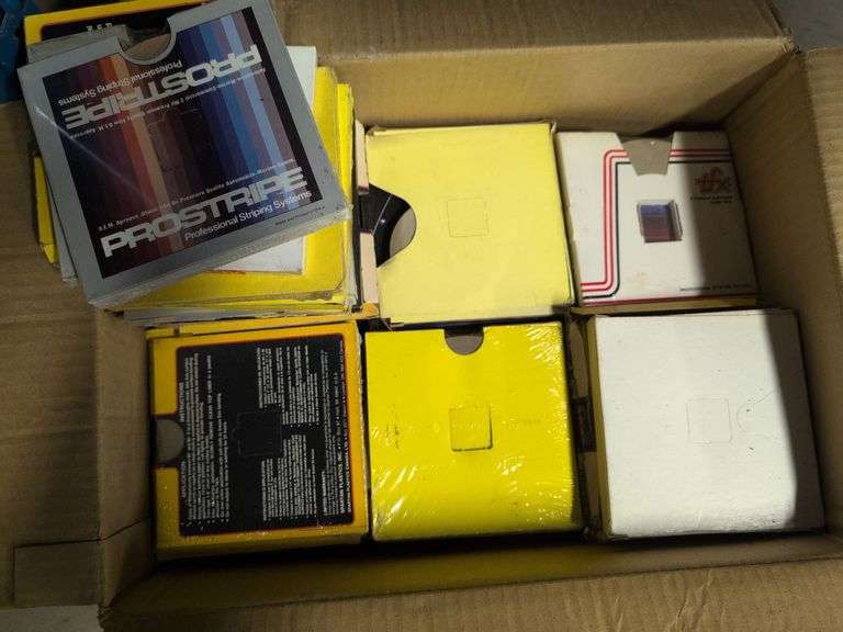 Box of striping tape