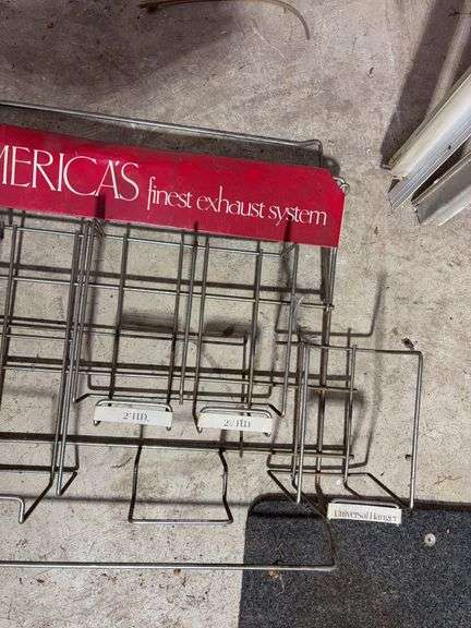 NAPA exhaust part organizer