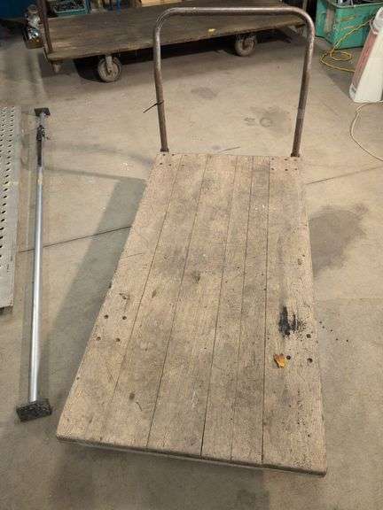Wooden storage/moving cart - 5' x 30"