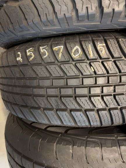 (2) tires like new - 265/70/15 and 255/70/15