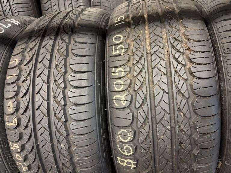 (2) sets of matching 15" tires like new - see photos