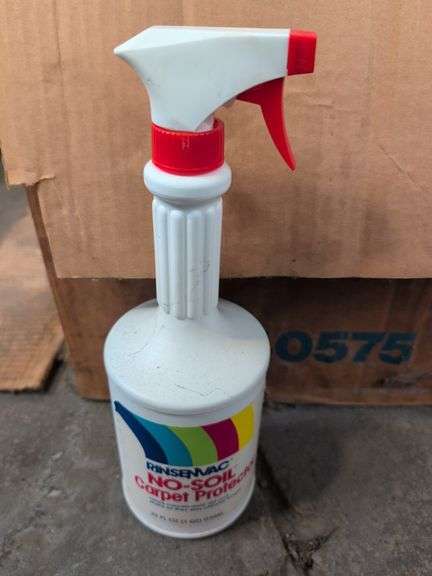 Box of carpet protectors - most full