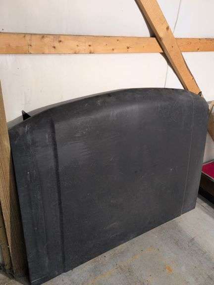 Black Chrysler vehicle hood - see photos