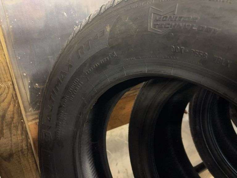 (2) tires like new - 205/70/16