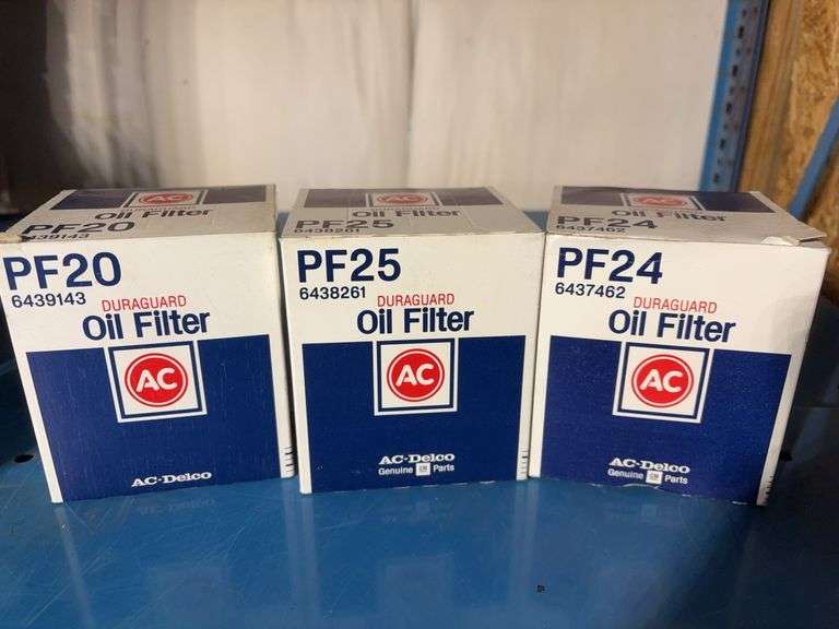 (7) Oil filters -AC and Valvoline