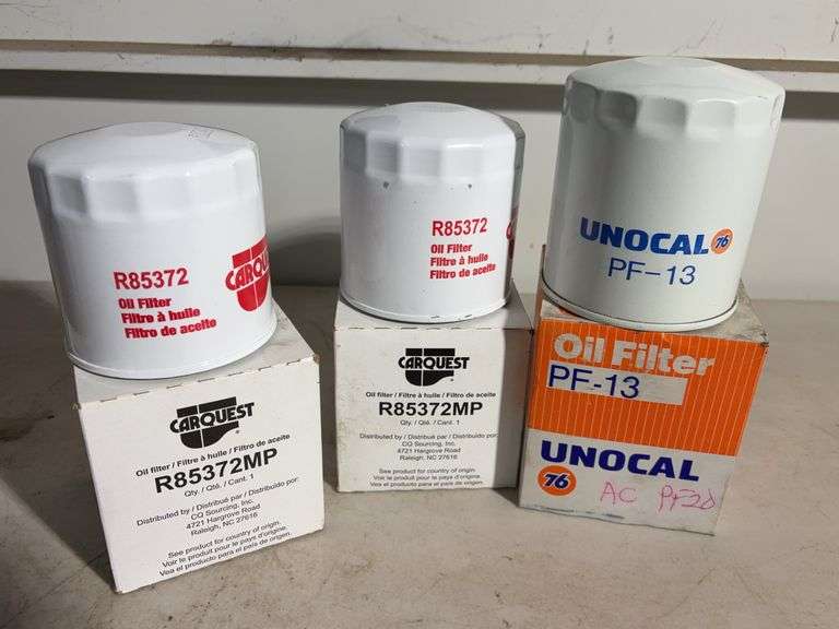 (6) Oil filters -Carquest, Unocal and more