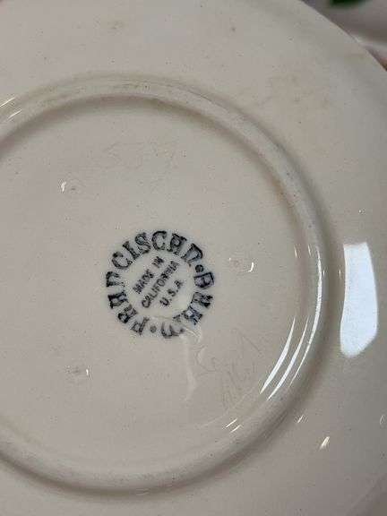 FRANCISCAN PLATES AND MUGS