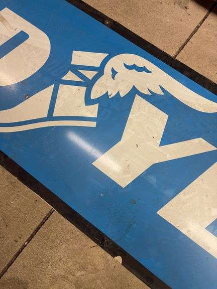 Good Year metal sign - 8' x 18"