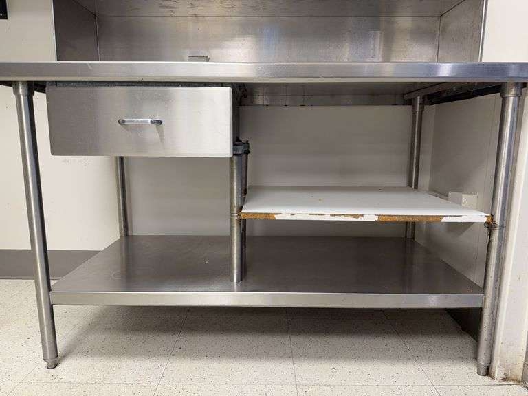 Steel Serving Station