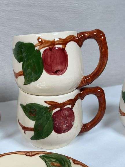 FRANCISCAN PLATES AND MUGS