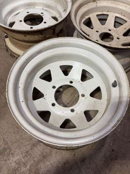 (3) 15" wheel rims - see photos