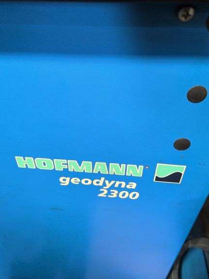 Hofmann geodyna 2300 spin balancer