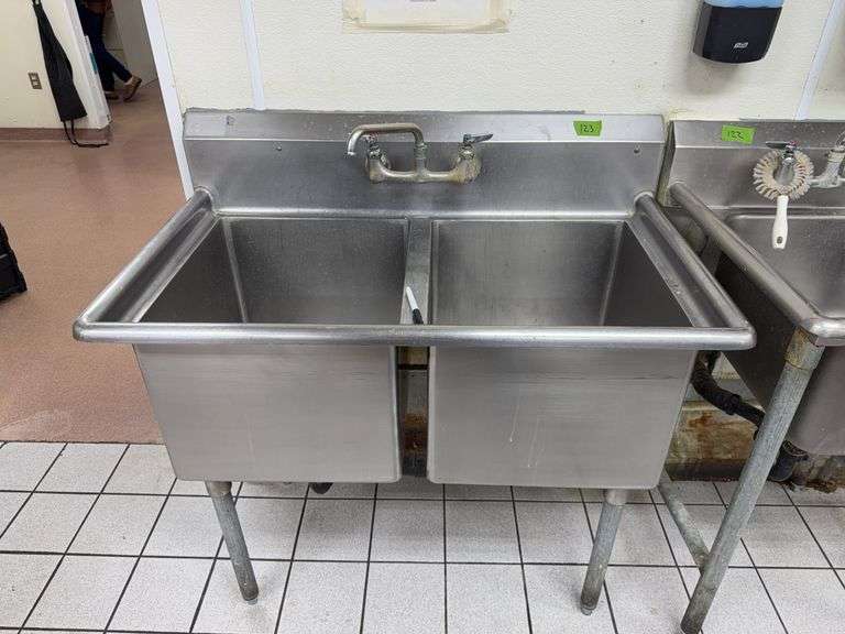 Steel Double Sink