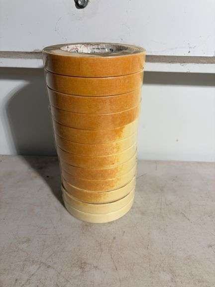 (19) various sizes of masking tape, (5) rolls of electrical tape and Clay kit