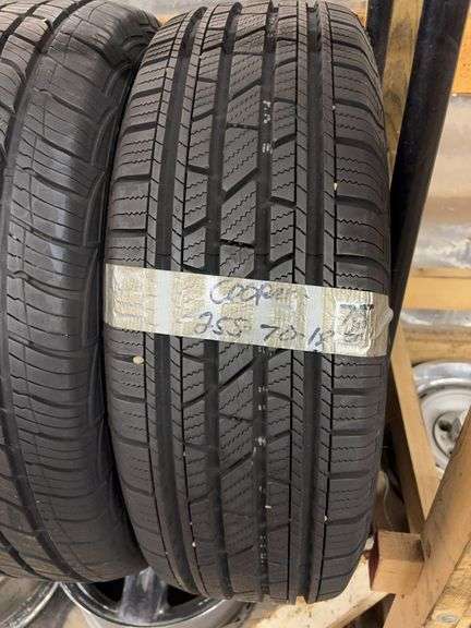 (3) miscellaneous tires like new - see photos