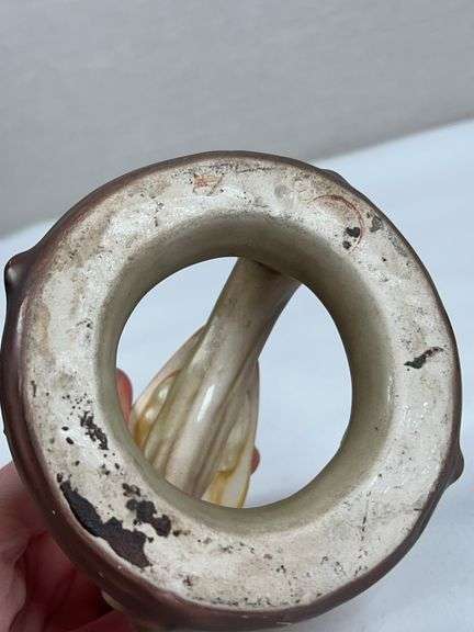 CZECH ART POTTERY BIRDS