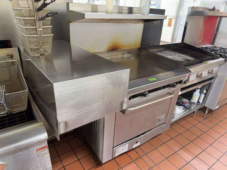 Flat Top Griddle/oven combo