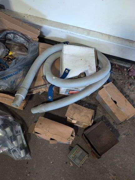 Miscellaneous car parts and hardware - wiring, nuts, and more