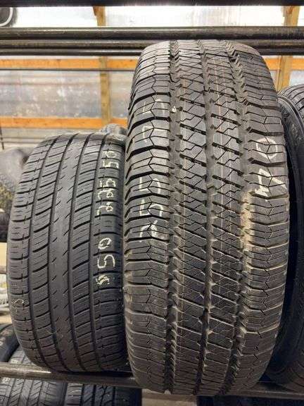 (2) tires like new - 225/50/16 and 255/75/17